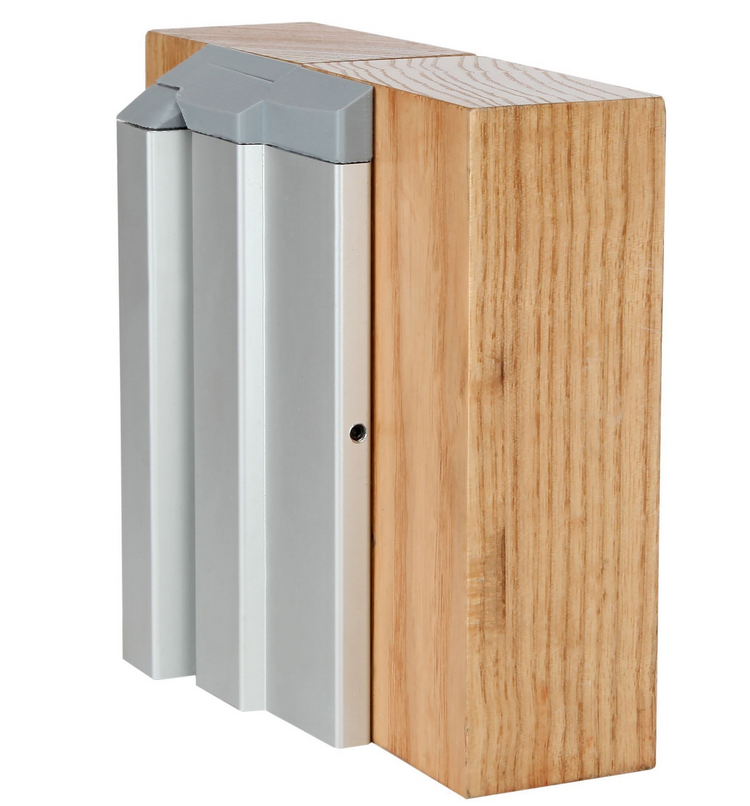 ABH A210HD Aluminum Continuous Gear Hinges Full Surface Swing Clear