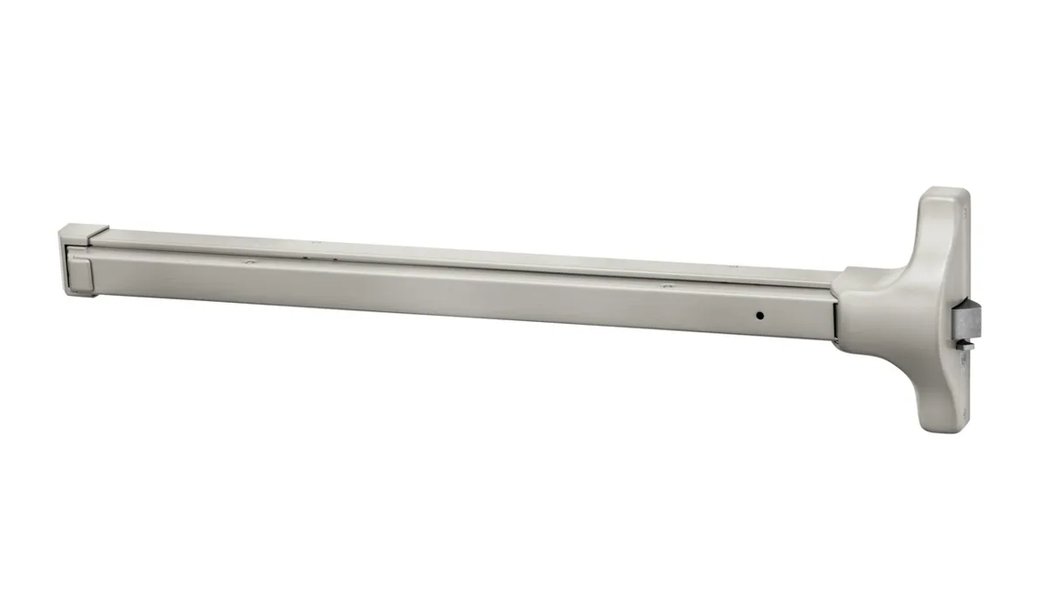 ACCENTRA 2100 Grade 1 Rim Exit Bar for Wide Stile Doors, Narrow Stile Pushpad, Non-Handed