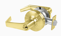 Schlage ALX50P SAT Grade 2 Commercial Entrance/Office Lock, Saturn Lever, Conventional Cylinder