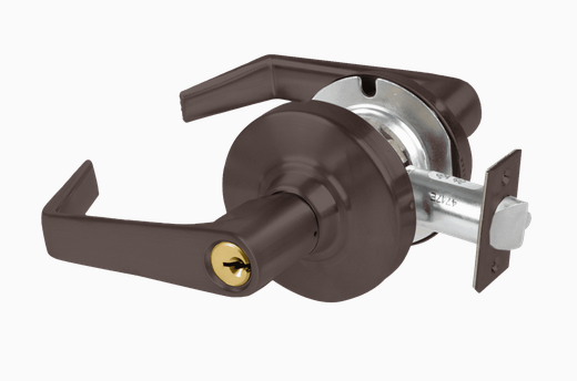 Schlage ALX50P SAT Grade 2 Commercial Entrance/Office Lock, Saturn Lever, Conventional Cylinder