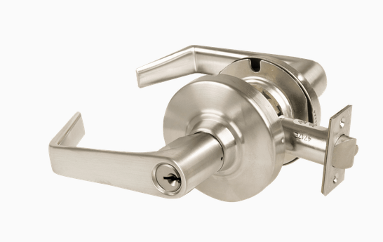 Schlage ALX50P SAT Grade 2 Commercial Entrance/Office Lock, Saturn Lever, Conventional Cylinder