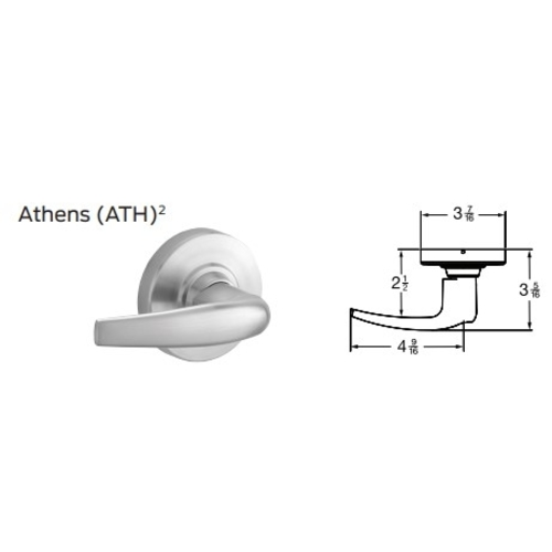 Schlage ND170 Grade 1 Single Dummy Trim