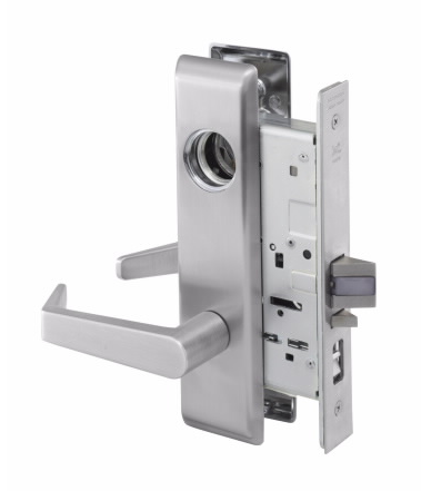 ACCENTRA 8805FL Grade 1 Storeroom Mortise Lock, Satin Chrome