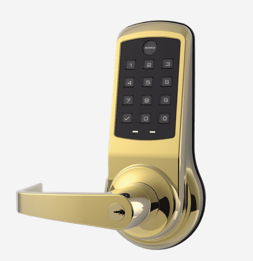 ACCENTRA NTB613-NR Grade 1 nexTouch Generation 3 Cylindrical Lock with Pushbutton Keypad, No Deadbolt With Cylinder Override