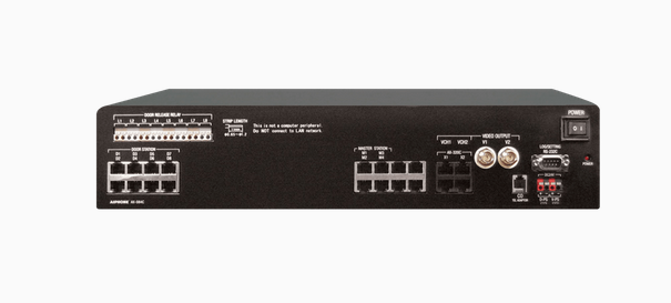 Aiphone AX-084C Central Exchange Unit (4 Master, 8 Door), Rack Mountable (2U)