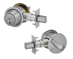 Schlage B560P Grade 2 Single Cylinder Deadbolt, Keyed Outside/Thumbturn Inside