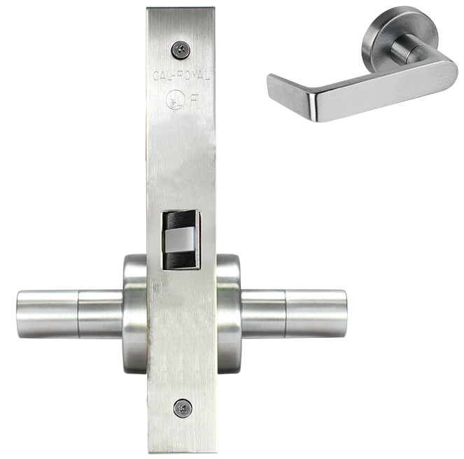 Cal-Royal NM8010 Grade 1 Passage Mortise Lock