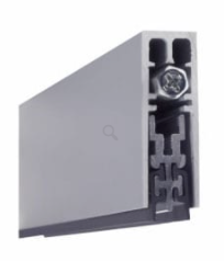 Pemko 4131CRL Surface and Semi-Mortise Automatic Door Bottom, Clear Anodized Aluminum
