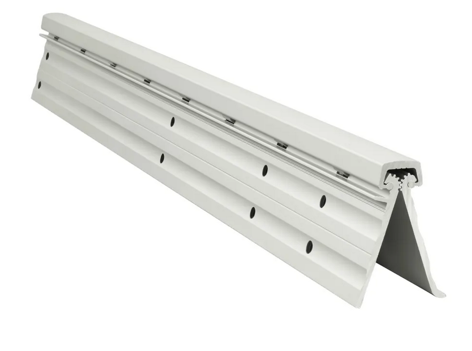 Pemko CFM83HD1 Full Mortise Geared Continuous Hinge, Clear Anodized Aluminum