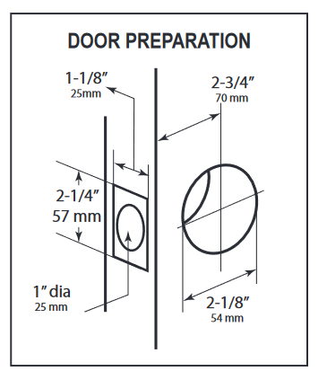 Cal-Royal CR9000 Grade 2 Digital Touch Screen Door Lock With Clutch Technology