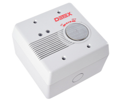 Detex CS-940S CS Series Remote Alarm, Surface Mount, 9VDC Battery Powered Remote Alarm, No Cylinder Required, Gray
