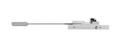 Ives FB31T-12-MD Automatic Flushbolt, Top Only, 12" Rod, Metal Doors, Satin Stainless Steel