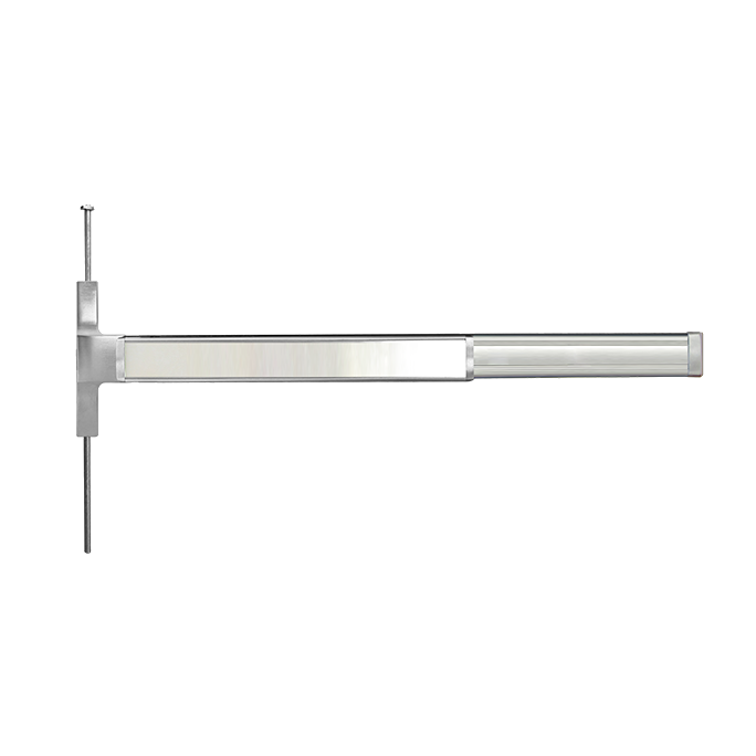 Cal-Royal GLSCVR7700 Series Grade 1 Narrow Stile Concealed Vertical Rod Exit Device