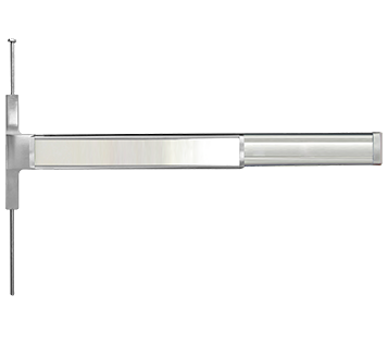 Cal-Royal GLSCVR9800 Series Grade 1 Narrow Stile Concealed Vertical Rod Exit Device