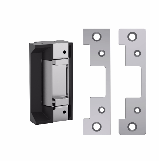 HES 5000C Complete Pac Electric Strike for Cylindrical Locks, Satin Stainless Steel