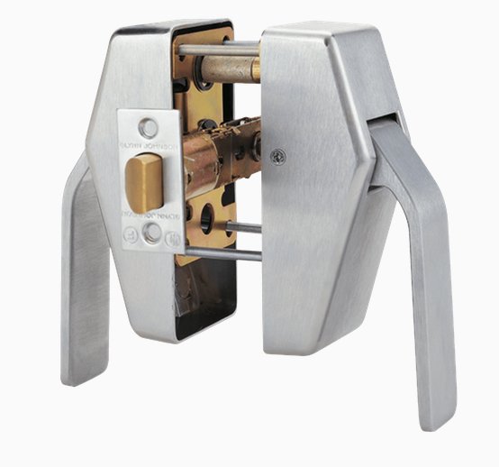 Schlage HL6 Hospital Push/Pull Tubular Latch, Passage Function, Satin Chrome