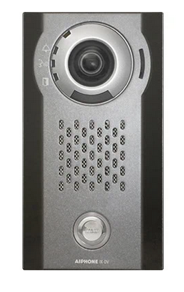 Aiphone IX-DV SIP Compatible Surface Mounted IP Video Door Station Vandal Resistant Aluminum Die Cast Cover