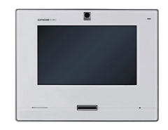 Aiphone IX-MV7-W SIP Compatible IP Video Master Station 7" Touchscreen and Hands-free, White Finish