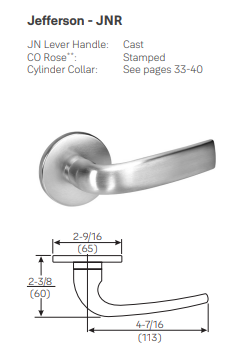 ACCENTRA (Formerly Yale) NTM617-NR NexTouch Sectional Mortise Lock w/Pushbutton Keypad - Cylinder Override -w/Thumbturn