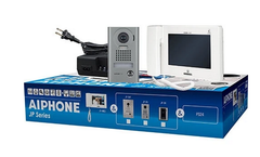 Aiphone JPS-4AEDV 7" Touchscreen Handset/Hands-Free 4 X 8 Color Video Set
