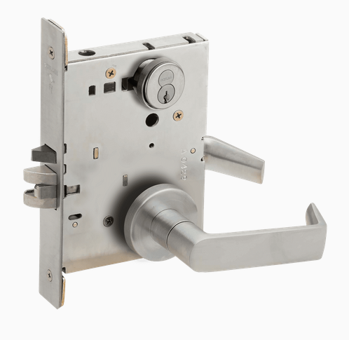 Schlage L9070R 06A Grade 1 Classroom Mortise Lock, Schlage FSIC With Core, 06 Lever, A Rose