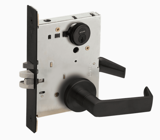 Schlage L9070R 06A Grade 1 Classroom Mortise Lock, Schlage FSIC With Core, 06 Lever, A Rose