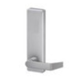 Von Duprin 8847F Fire Rated 3' Wide Stile Crossbar Concealed Vertical Rod Exit Device, Less Dogging, Satin Chrome