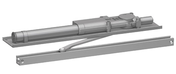 LCN 2033 STD Overhead Concealed Door Closer, Aluminum Finish, Size 3
