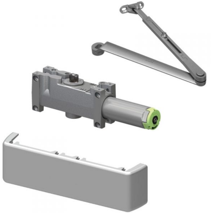LCN 4011 Regular Arm Door Closer, Pull Side Mount