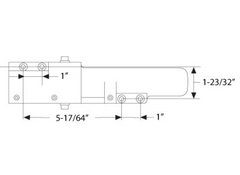 LCN 4031 Rw/PA Door Closer, Regular Arm w/62PA Shoe