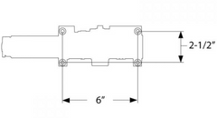 LCN 4111-EDA Door Closer, Parallel Arm Push Side Mount with EDA (Extra Duty Arm)