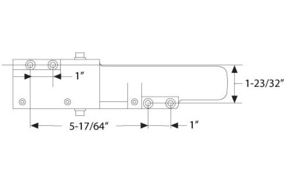 LCN 4031 Hw/PA Door Closer with Hold Open Arm