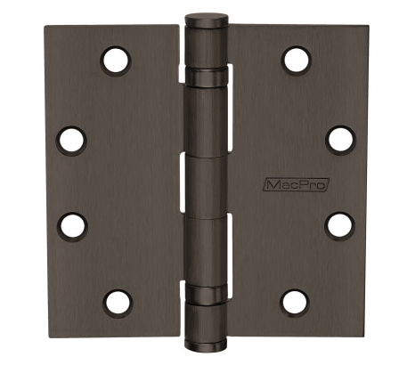 McKinney MP79 MacPro® Five Knuckle Plain Bearing Hinge - 4.5" x 4.5" - PACK SIZE OF 3