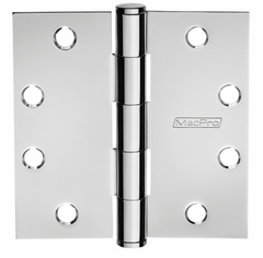 McKinney MPB79 MacPro® Five Knuckle Standard Weight Bearing Hinge - 4.5" x 4.5" - PACK SIZE OF 3