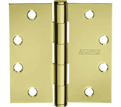 McKinney MP79 MacPro® Five Knuckle Plain Bearing Hinge - 4.5" x 4.5" - PACK SIZE OF 3