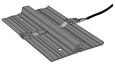 Pemko CFM83HD1 SER12 Full Mortise Hinge, 83" High, 12-Wire Transfer