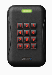 Schlage Electronics MTKB15 Single-Gang Mount, Mobile-Enabled, Multi-Technology Reader with Keypad, Black Finish