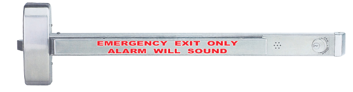 Cal-Royal NALRMA9800 Grade 1 Alarmed Rim Exit Device