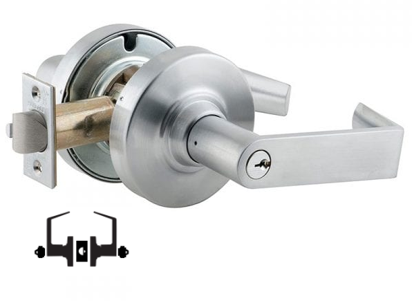Schlage ND66PD Grade 1 Store Lever Lock