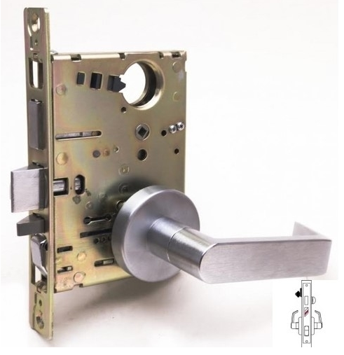 Cal-Royal NM8453 Grade 1 Entrance Mortise Lock with Deadbolt