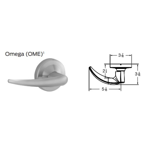 Schlage ND170 Grade 1 Single Dummy Trim