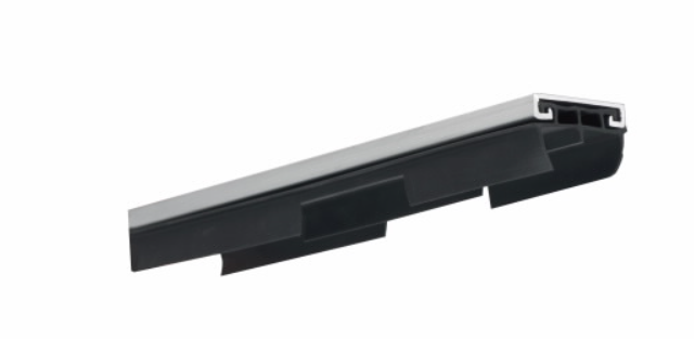 Pemko 2343AV Door Shoe, Notched Vinyl Bottom Seal - 1 3/16" Width x 11/16" Height
