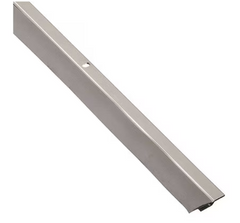 Pemko 305CN Split Astragal/Meeting Stile Seal, Clear Aluminum with Gray EPDM Insert
