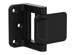 Pemko PDLAA Hospitality Privacy Door Latch, Satin Chrome or Black Suede Powder Coat