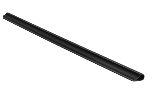 Pemko PK33 Adhesive-Backed Fire/Smoke Gasketing, PemkoPrene, Black