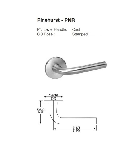 ACCENTRA (Formerly Yale) NTM617-NR NexTouch Sectional Mortise Lock w/Pushbutton Keypad - Cylinder Override -w/Thumbturn