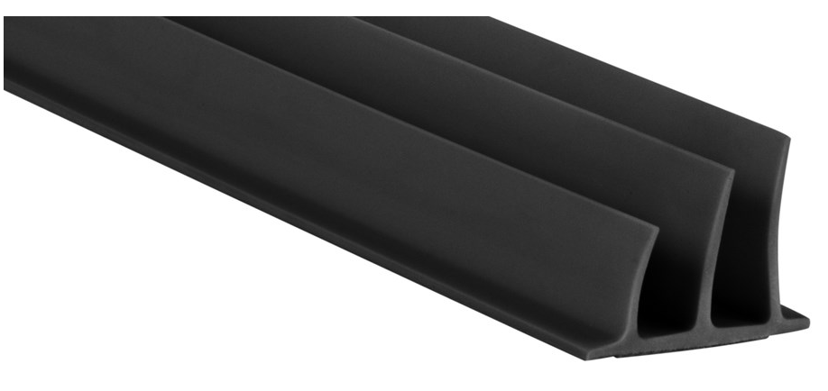 Pemko S773 Triple-Fin Adhesive-Backed Fire/Smoke Silicone Seal Perimeter Gasketing