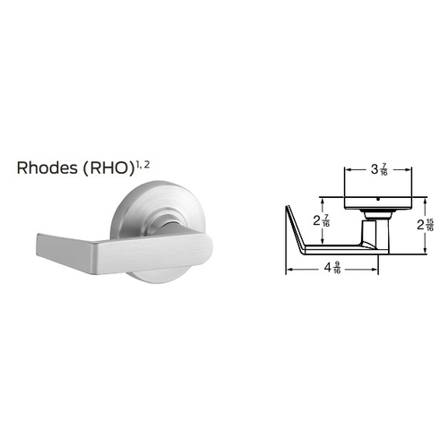 Schlage ND170 Grade 1 Single Dummy Trim