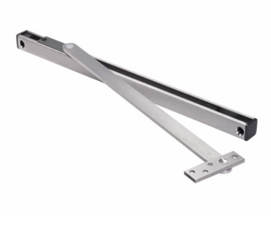 Rixson 9-336 Checkmate Surface Mount Heavy Duty Overhead Stop, Stainless Steel
