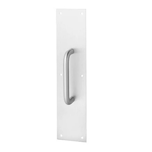 Rockwood 105 x 70B Pull Plate, 5-1/2" CTC x 3/4" Diameter, 3 1/2" x 15" Plate